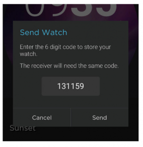 iPhone側のWatchMaker