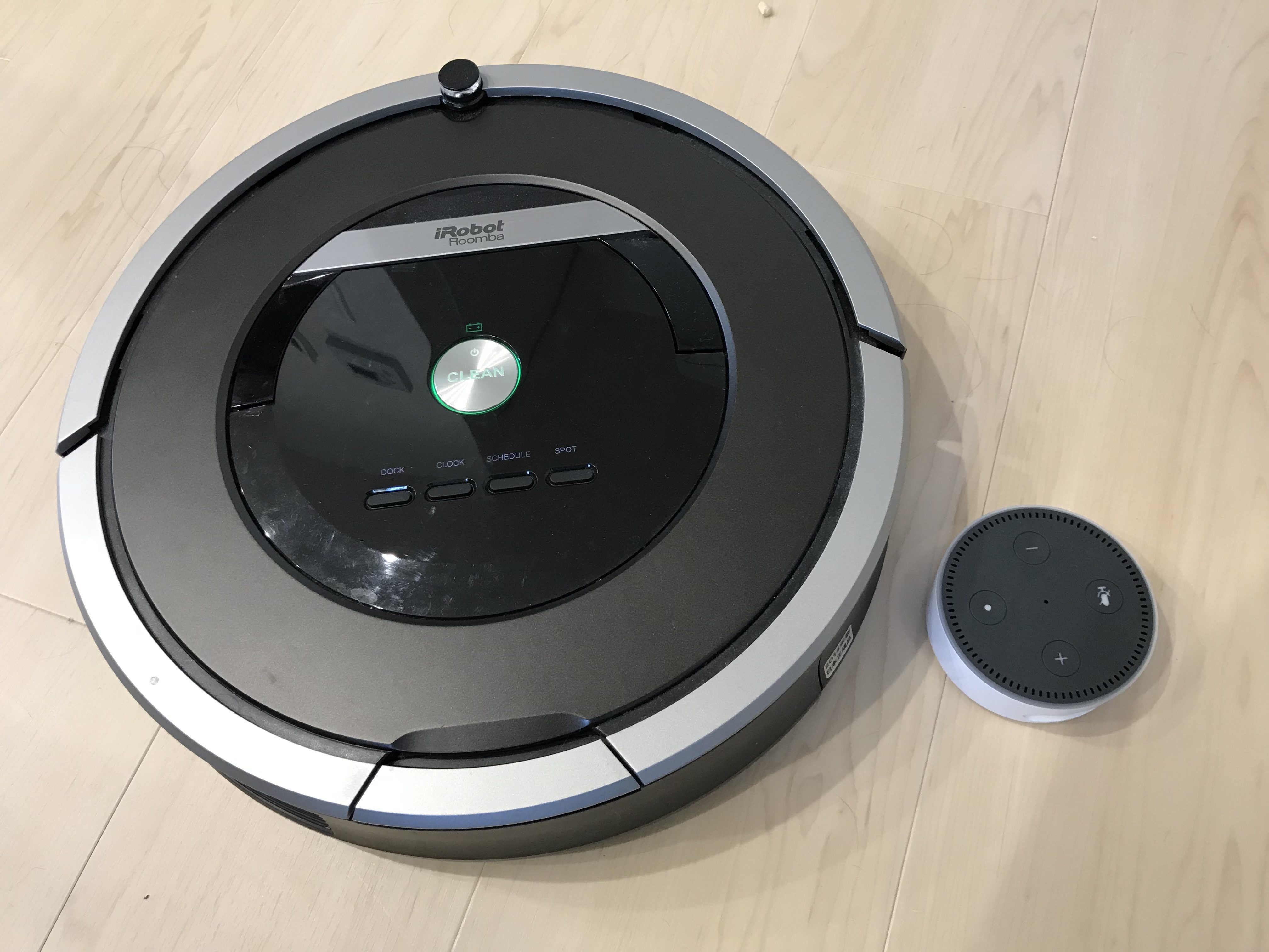 Amazon Echo Dotとルンバ