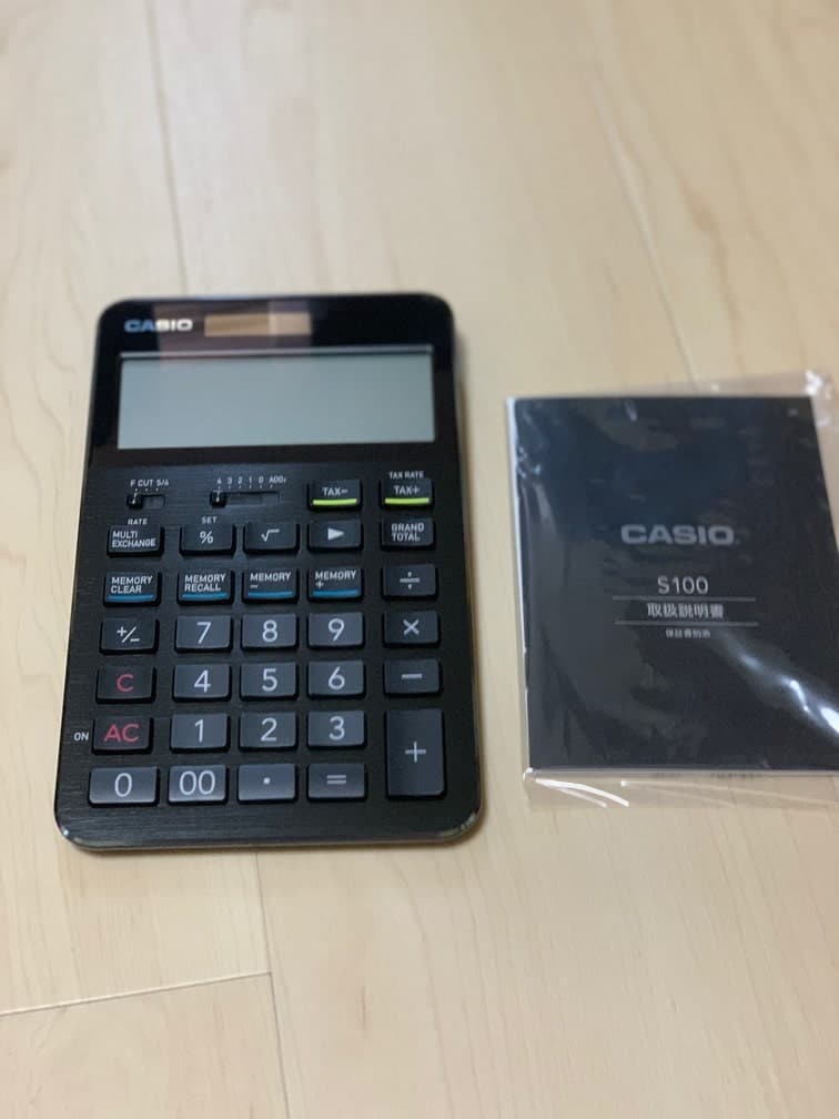 カシオS100内容物