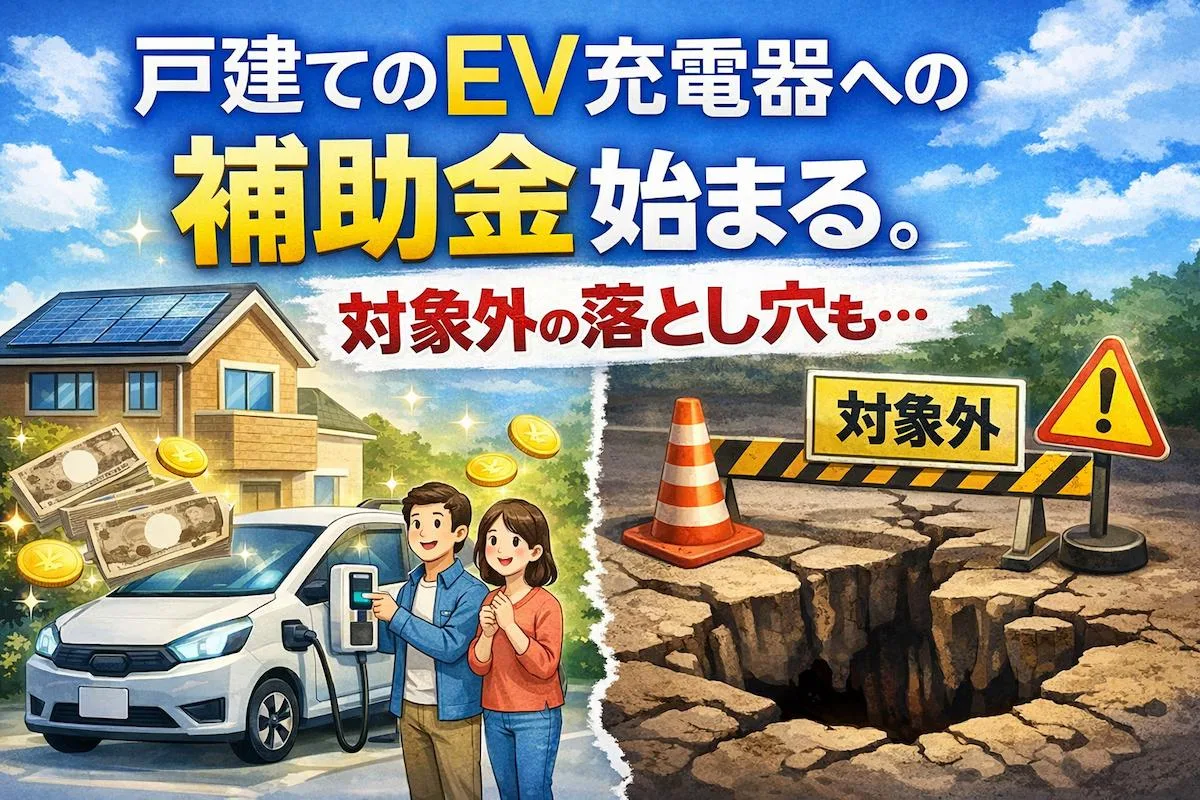EV充電器補助金の落とし穴2